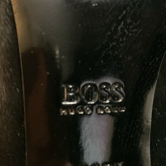 Boss Fur Pumps with Leather trim - Picture 11 of 12